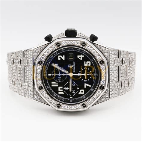 audemars piguet men's diamond watch.